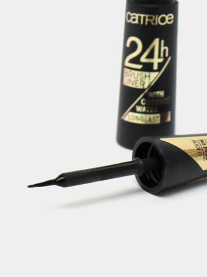 Подводка для глаз 24h Brush Liner, 010 Ultra Black 3
