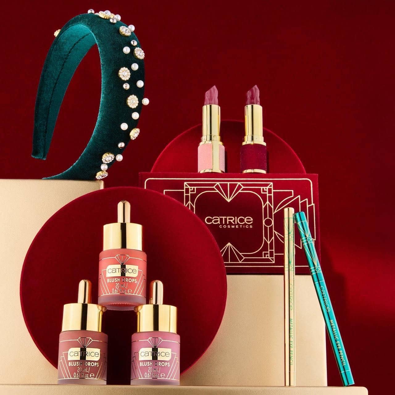 Жидкие румяна Festive Treasures Blush Drops C01 3