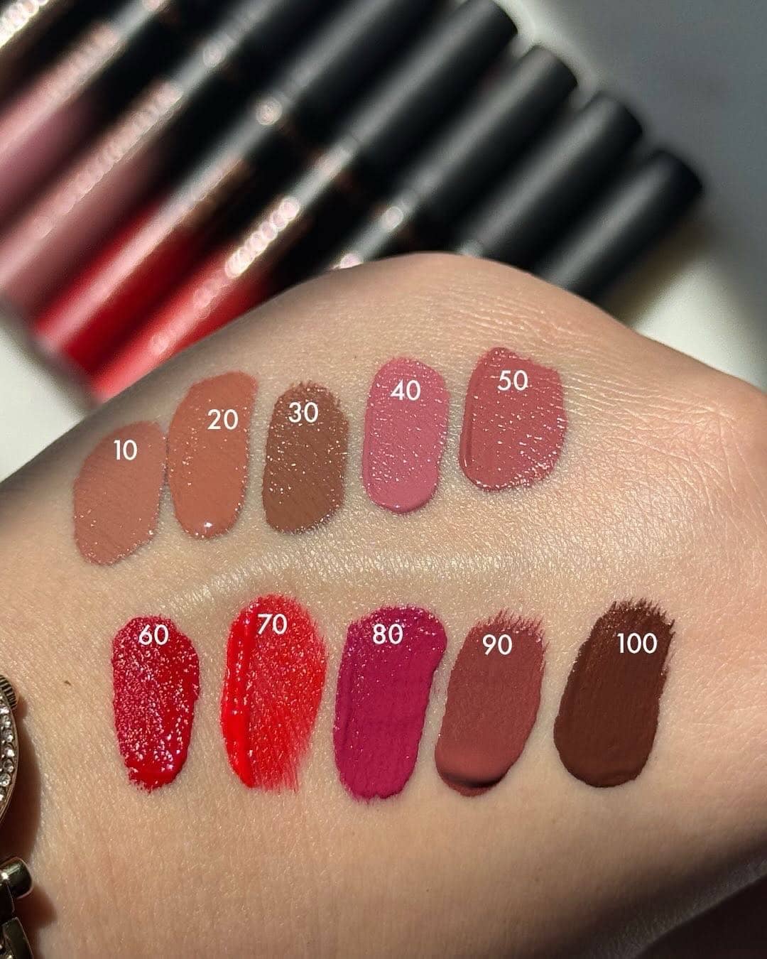 Матовая жидкая помада для губ Endless Matte Liquid Lipstick, 100 7