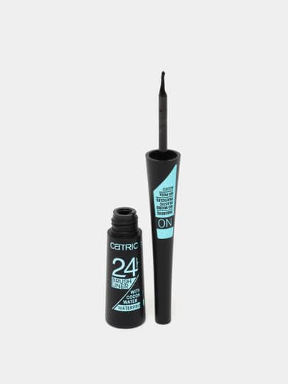 Подводка для глаз 24h Brush Liner, Водостойкая 010 Ultra Black Waterproof 2