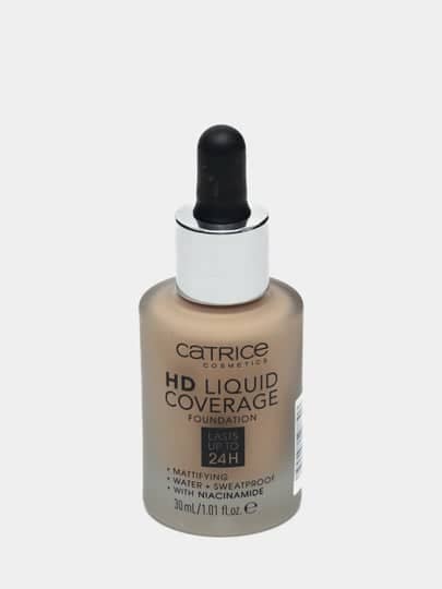 Тональная основа HD Liquid Coverage Foundation, 030 Sand Beige песочный 1
