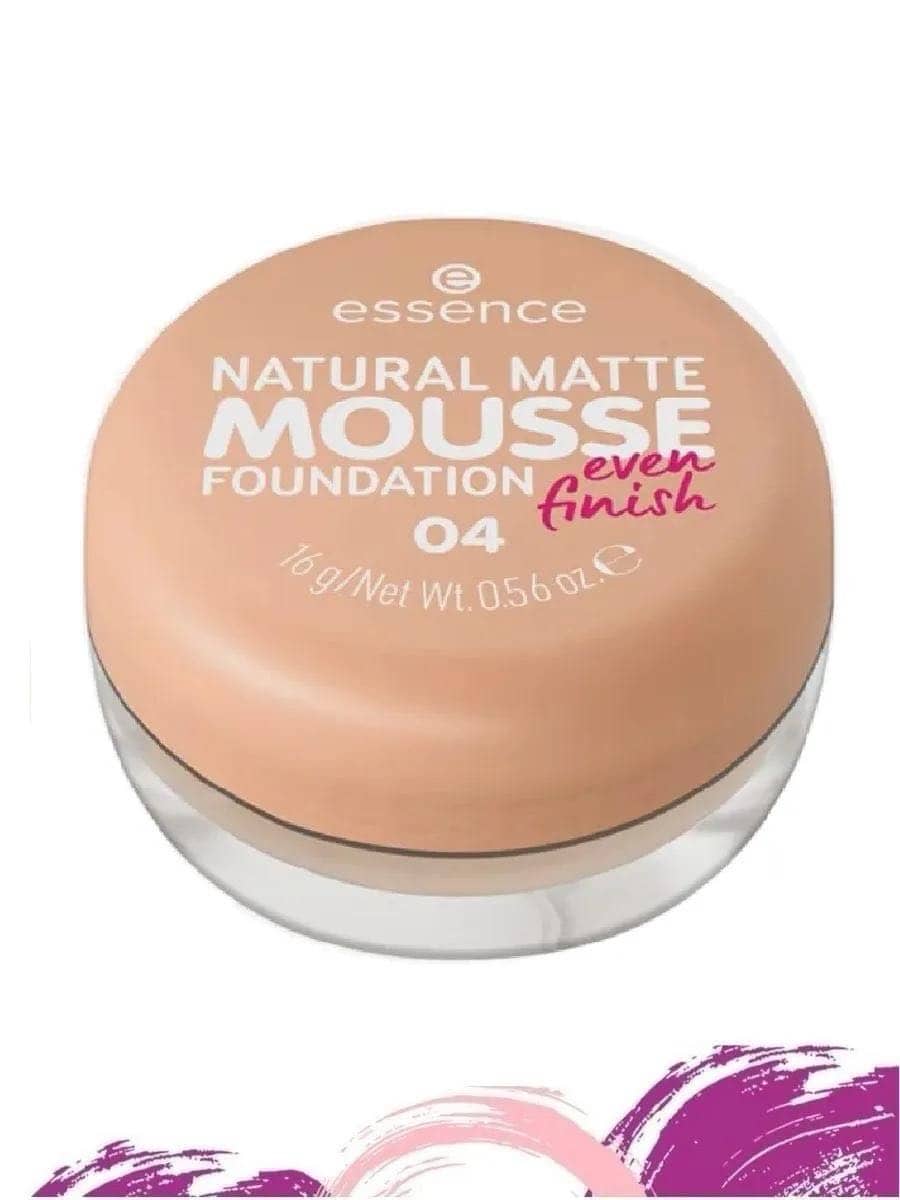 Тональная основа мусс Natural Matte Mousse Foundation, 04 1