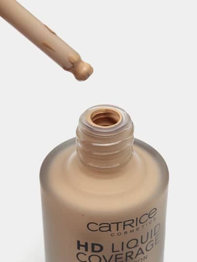 Тональная основа HD Liquid Coverage Foundation, 030 Sand Beige песочный 3