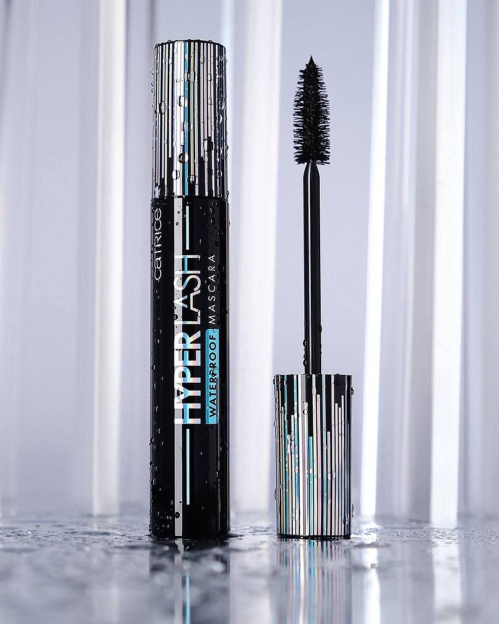 Тушь для ресниц объём и длина водостойкая Hyper Lash Waterproof Mascara, 010 Electric Black 1