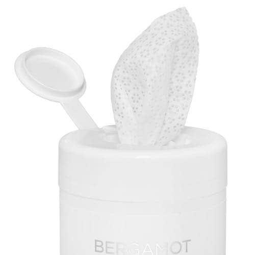 Салфетки Manlypro для очищения макияжных кистей Bergamot Express makeup brush cleansing wipes100 шт 3