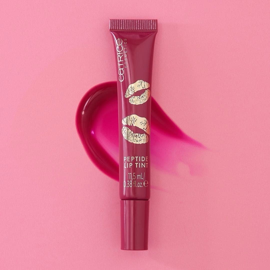 Плампер-тинт для губ Catrice Kiss & glow peptide lip tint С03 kiss alert