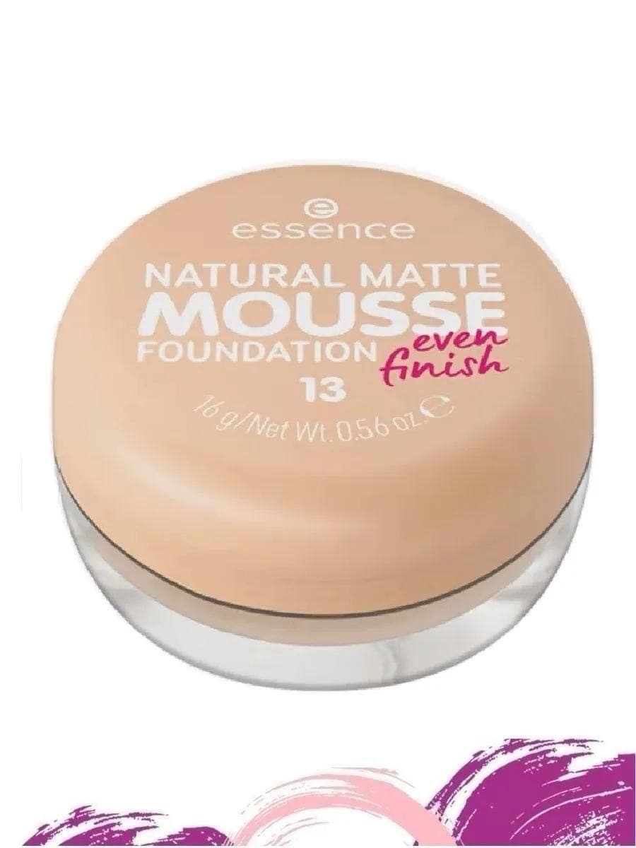 Тональная основа мусс Natural Matte Mousse Foundation, 13