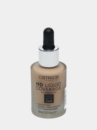 Тональная основа HD Liquid Coverage Foundation, 030 Sand Beige песочный