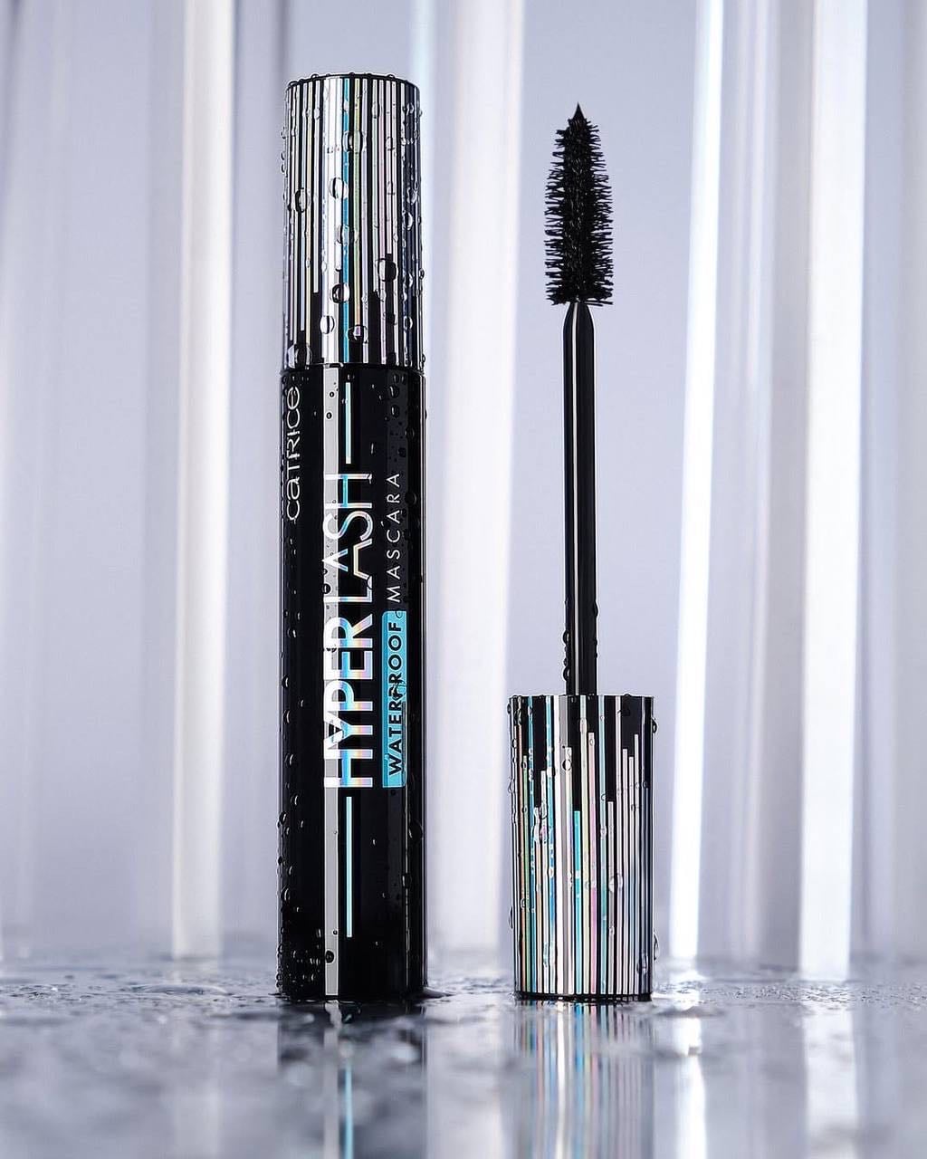 Тушь для ресниц объём и длина водостойкая Hyper Lash Waterproof Mascara, 010 Electric Black
